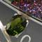 Silver, titanized druzy quartz, peridot, amethyst, and kyanite