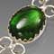 Chrome Diopside and Silver